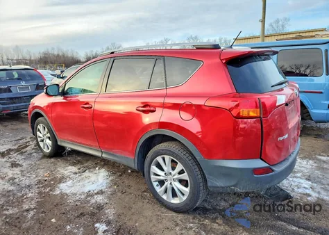 2014 Toyota Rav4 Limited from USA, damaged, VIN 2T3DFREV2EW145357